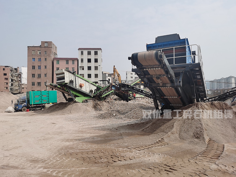 广东广州移动式粉碎机提升再生骨料品质 缓解自然矿产资源匮乏